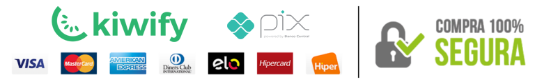 Pagamentos autorizados e compra segura pela Kiwify